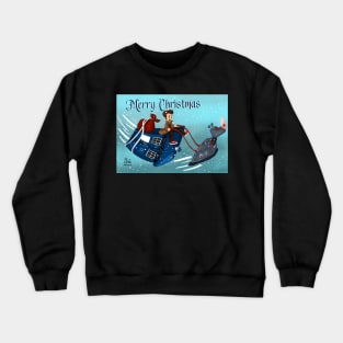 Marry Christmas from the Doctor! Crewneck Sweatshirt